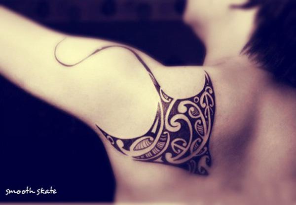 Manta Ray tetoválás-8