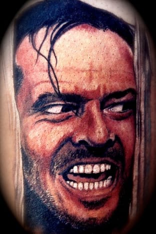 Joey Hamilton-Jack Nicholson (The Shining) Tattoo