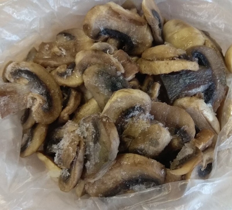 bevroren gebakken champignons