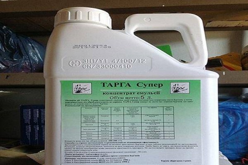 samenstelling en werking van Targa super herbicide