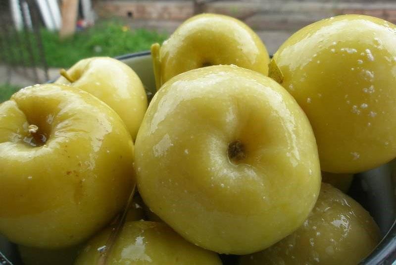 heerlijke ingemaakte appels