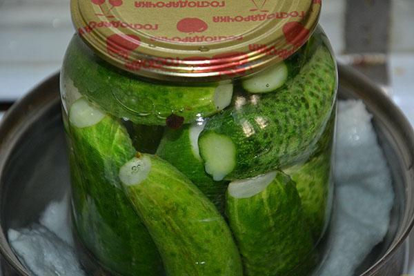 komkommers steriliseren