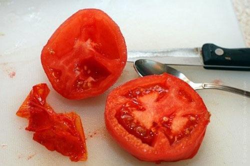 schil de tomaten