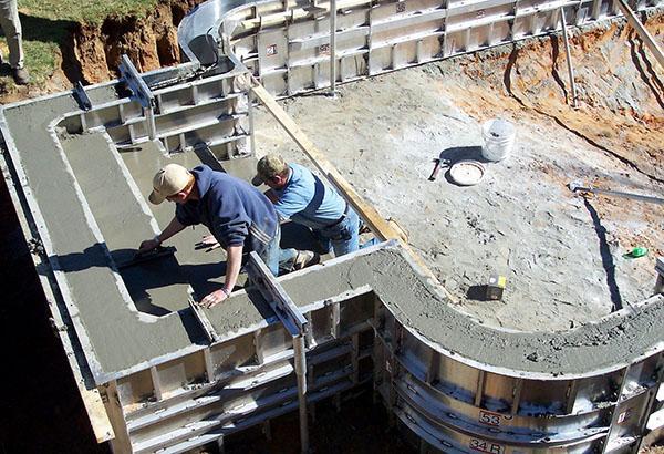 betoniranje bazena