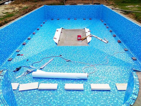 butylrubberfolie voor zwembaddecoratie;