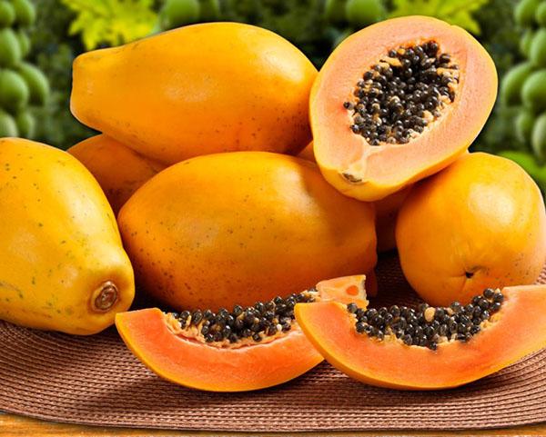 zrelo voće papaje