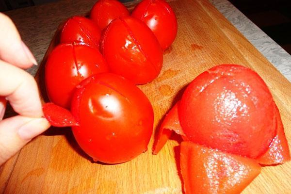 rajčice blanširati