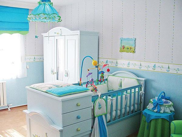 soba za novorođenog dječaka