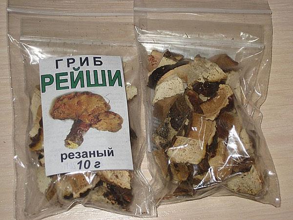 droge reishi-paddenstoel
