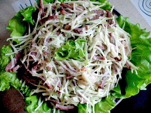 Radijs in salade