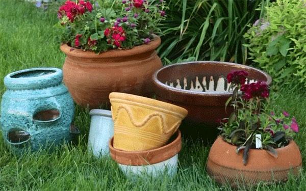 keramische potten