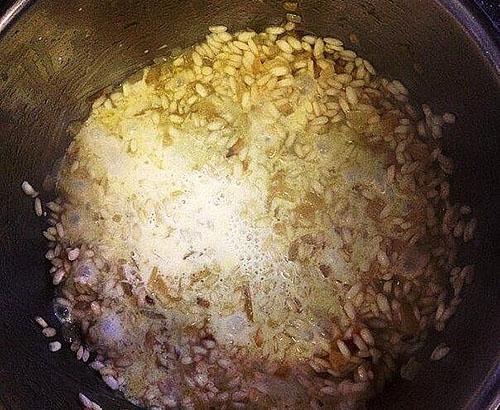 rijst roosteren