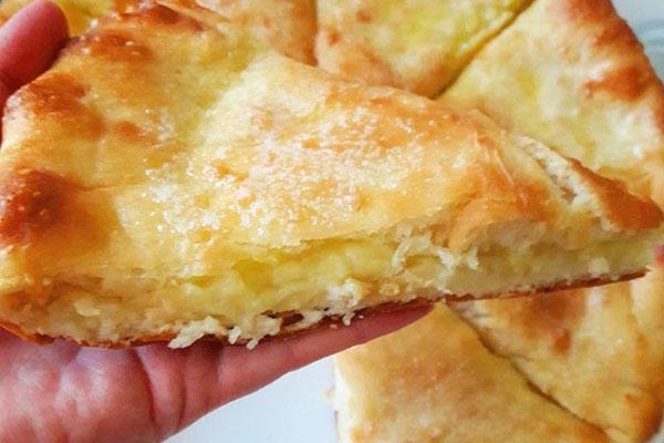 jednostavan recept za osetsku pitu sa sirom i krumpirom