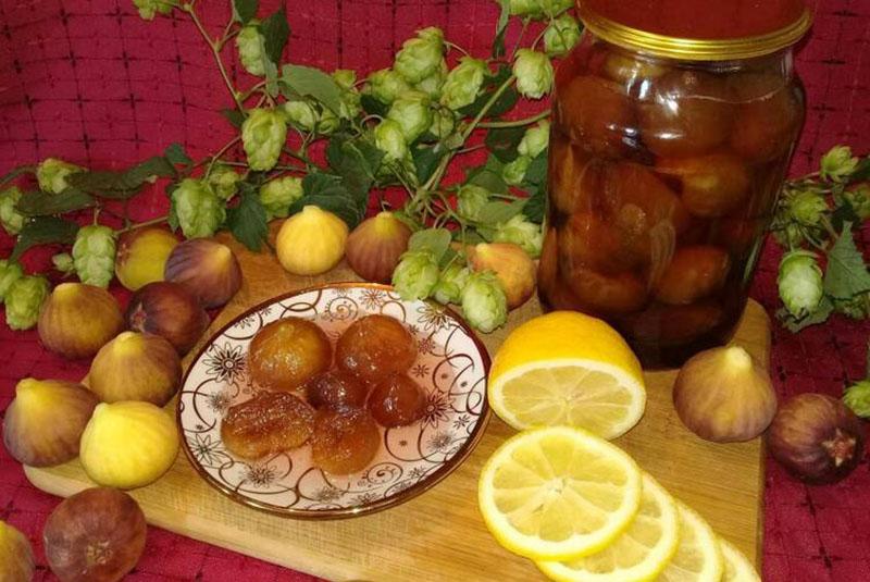Recept voor vijgenjam in Azerbeidzjaanse stijl