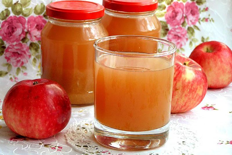 sok od jabuke s pulpom marelice