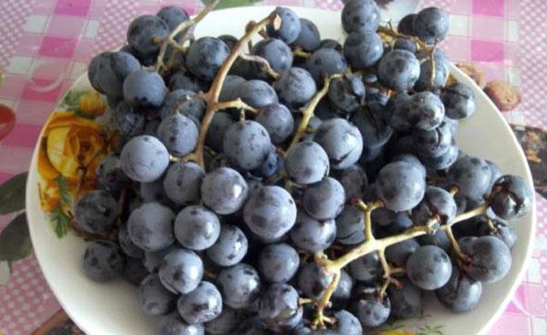 oguljene grozdove grožđa