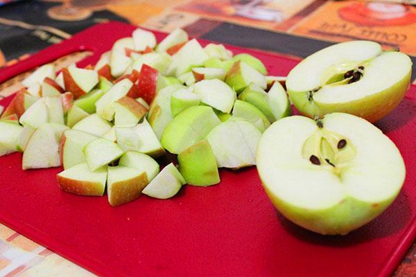 rezati jabuke