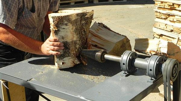 DIY schroef houtklover