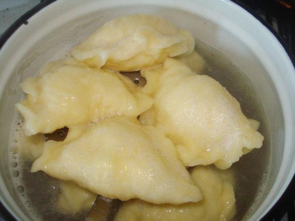 kook dumplings met aardappelen
