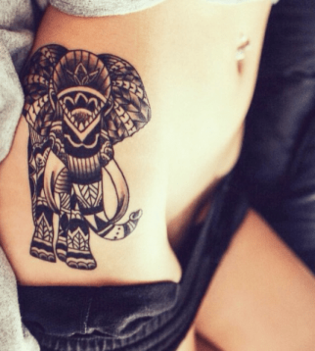 elefant-side-tatovering