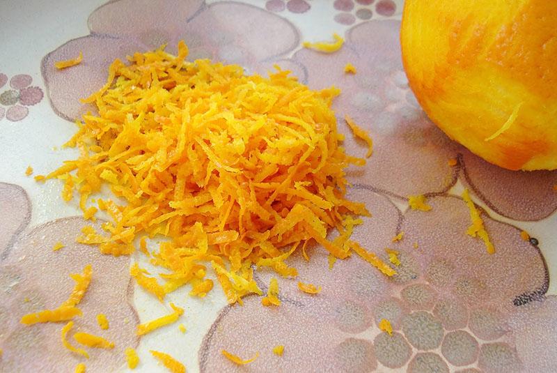dodajte koricu naranče