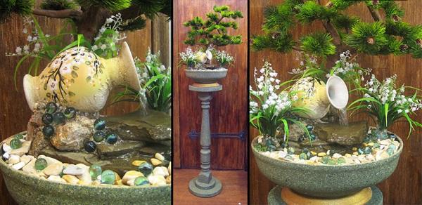 sastav bonsaija i unutarnja fontana