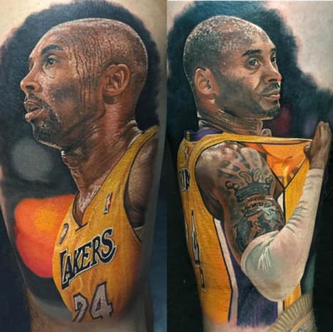 Két nagyszerű Kobe portré.