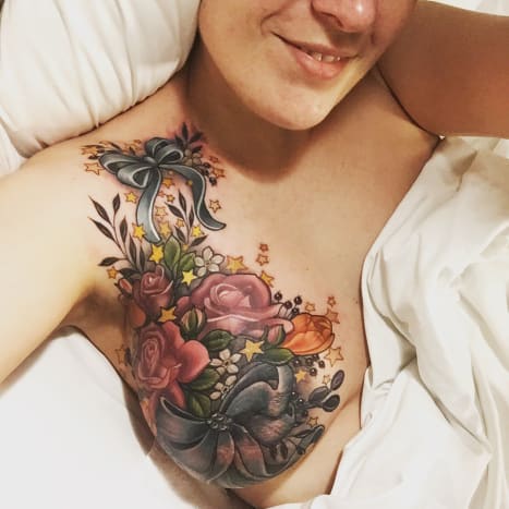 Brystkreft Alison Tattoos