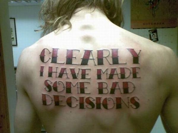 Dumme tatoveringer - tidenes verste tatoveringer!