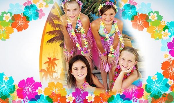 Summer Birthday Party For Girls_Tropical Theme Party Goers