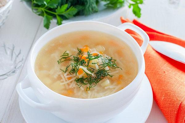 klasična pileća juha s rezancima i krumpirom