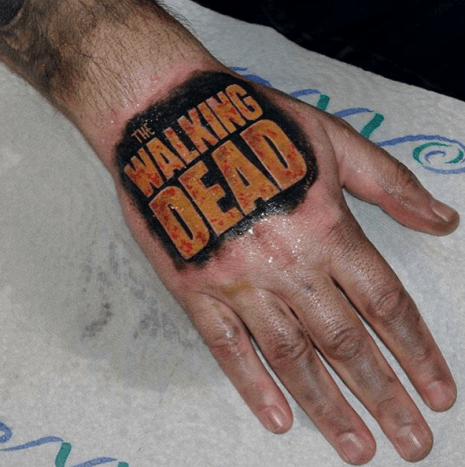THE WALKING DEAD Tattoo av Morty Tattooer