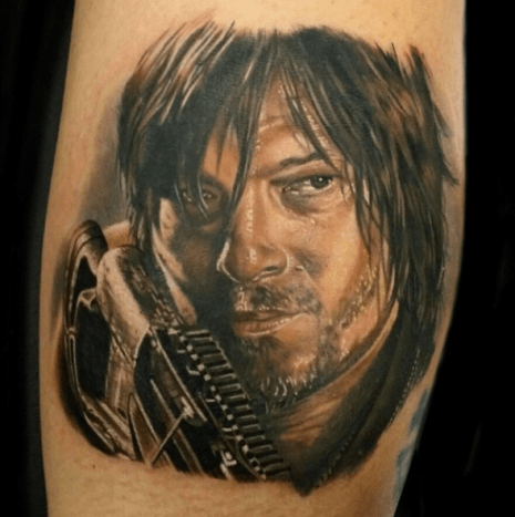 Daryl gunnin & apos; neked. Bryan Merck tetoválása