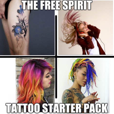 Ez a művész saját dobjának ütemében dolgozik, és nem érzi szükségét, hogy engedjen a tetoválóboltok sztereotípiáinak. Szeretik a tetoválás során elakadni, színes hajszínekkel kísérleteznek, és minden művészetükbe valódi művészetet illesztenek.