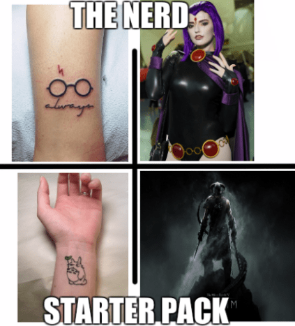Mindannyian ismerünk egy nyűgös lányt, aki tetoválással mutatja meg a népi kultúra iránti megbecsülését. Akár a Harry Potter, akár a Studio Ghilbli, akár a videojátékok rajongója, mindig tintával mutatja be rajongásának mániáját. Amikor nincs a tetoválóboltban, videojátékokkal, cosplay -zéssel és kultikus animéket néz.