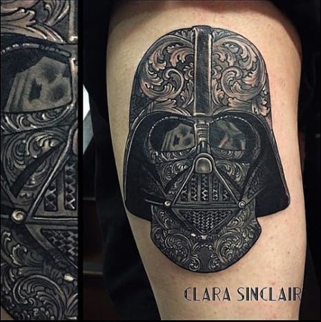 Darth Vader tetoválás