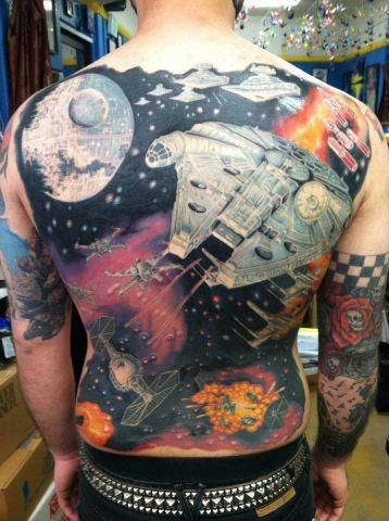 A legnagyobb Star Wars tetoválások a galaxisban