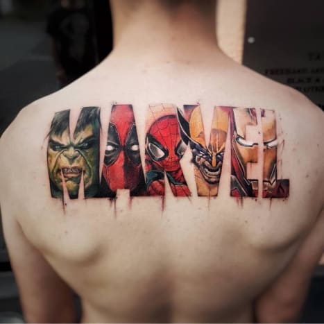 Men hva med Avengers -tatoveringer?
