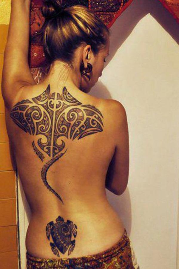 marquesan tatovering for kvinner