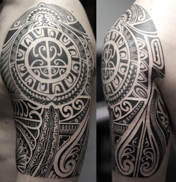 Polynesisk tatovering for menn