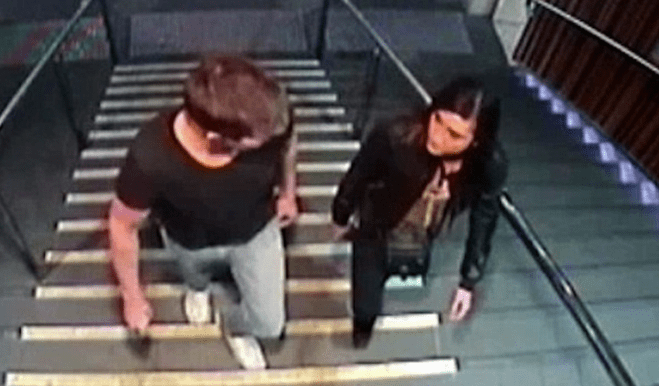 A házaspárt az üdülő bevásárlónegyedében találkozó CCTV kamerák vették észre, és online találkozásuk alapján ez volt az első találkozásuk négyszemközt.