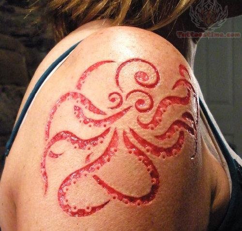 Massevis av Octopus Tattoo Designs