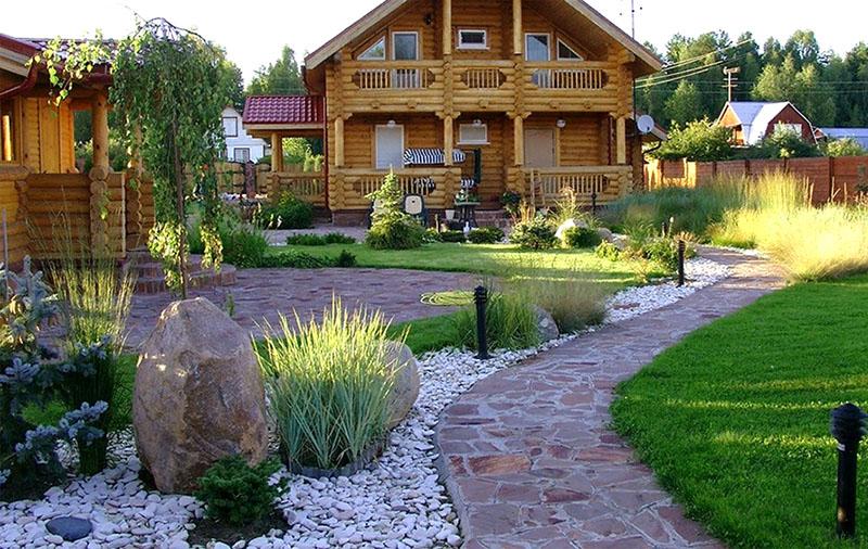 cottage in landelijke stijl