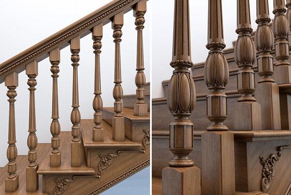 houten balustrade