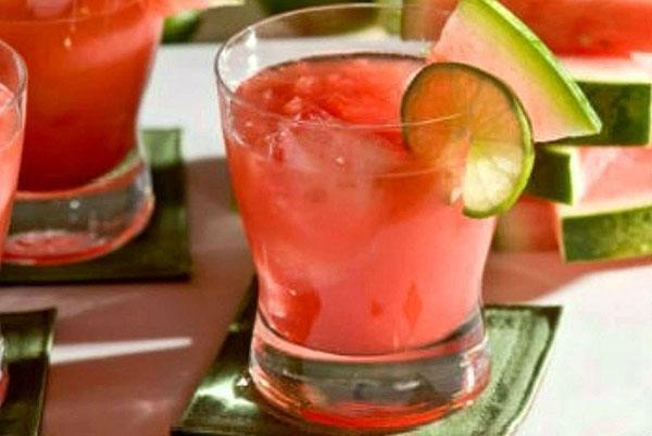 kant-en-klare compote van meloen en watermeloen