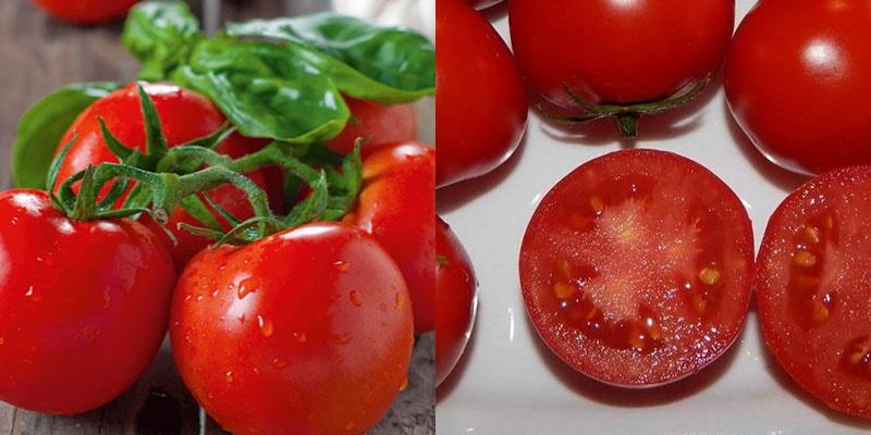tomaat weggesneden