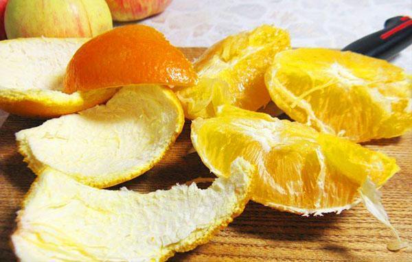 sinaasappel voor compote